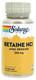 Solaray Betaine HCl With Pepsin 250mg 60 Vegetable Capsules