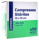 Stentil Non-Woven Sterile Compresses 50 Bags of 2 Compresses 10 x 10 cm