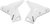 Боковые обтекатели радиатора BODYSTYLE , цвет белый POWDER WHITE, MT-07 17- 