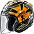 Arai SZ-R VAS Pedrosa Spirit, jet helmet Color: Black/Gold/Orange Size: XXL