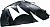 Bagster Honda CBR1000RR Fireblade, tankcover Black/White