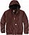 Carhartt Duck Active, textile jacket Color: Brown Size: S