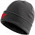 Dainese #B02 Cuff, beanie Color: Grey/Red Size: One Size