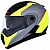 AFX FX-111 Voyage, flip-up helmet Color: Matt Black/Grey/Yellow Size: M