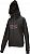 IXS Brand, zip hoodie women Color: Black/Dark Red Size: 34