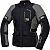 IXS Laminat-ST-Plus, textile jacket waterproof Color: Black/Grey Size: Short L