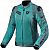 Revit Apex Air H2O, textile jacket waterproof women Color: Petrol/Turquoise Size: 34