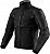 Revit Valve H2O, leather/textile jacket waterproof Color: Black Size: 46