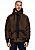King Kerosin Adenture Gear - Eat My Blanko, zip hoodie Color: Brown Size: S