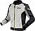 LS2 Airy Evo, textile jacket women Color: Light Grey/Black/Neon-Yellow Size: M