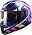 LS2 FF320 Stream Evo Loop, integral helmet Color: Black/Light Grey/Blue/Pink Size: XL