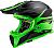 LS2 MX437 Fast Evo Roar, cross helmet Color: Matt Black/Red Size: XL