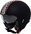 Premier Rocker CK, jet helmet Color: Matt Black/White/Red Size: XS
