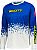 Scott 350 Race Evo S22, jersey Color: Blue/White/Neon-Yellow/Pink Size: S