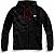 100 Percent Emissary, zip hoodie Color: Black/Dark Grey Size: S