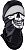 Zan Headgear SF Convertible Skull, balaclava Color: Black/White Size: One Size
