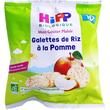 HIPP BIOLOGIQUE GALETTE DE RIZ A LA POMME 30G 