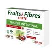 ORTIS FRUITS &amp; FIBRES TRANSIT INTESTINAL 12 CUBES 