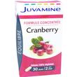JUVAMINE FORMULE CONCENTREE CRAMBERRY 60 COMPRIMES 