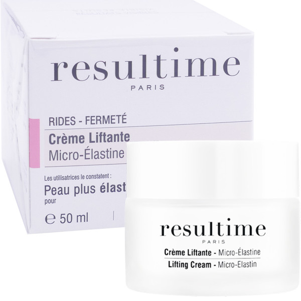 Crème Liftante Micro-Elastine discount du laboratoire RESULTIME, le pouvoir...